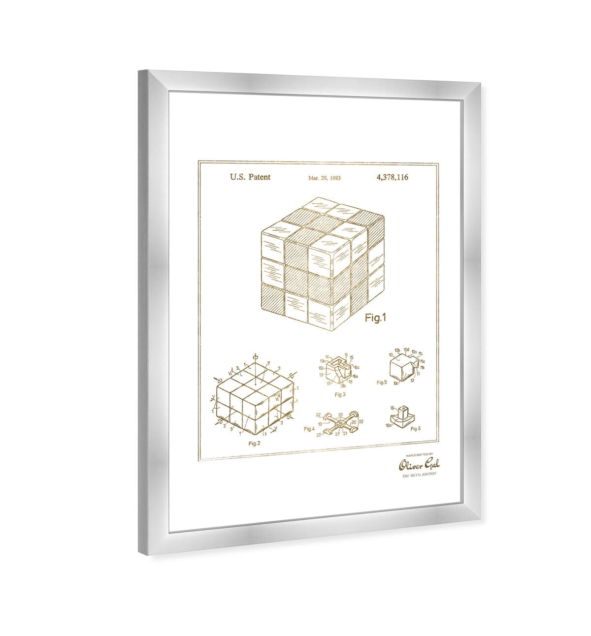 Spatial Logical Toy, 1983 II Gold