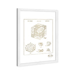 Spatial Logical Toy, 1983 II Gold