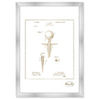 Golf Tee 1988 Gold