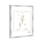 Golf Tee 1988 Gold