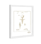 Golf Tee 1988 Gold