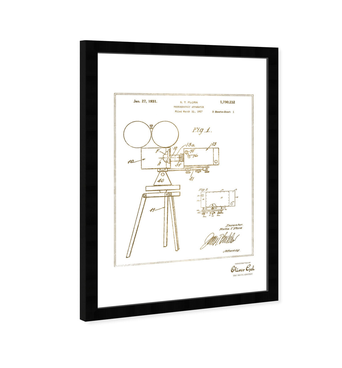 Photographic Apparatus 1931 Gold