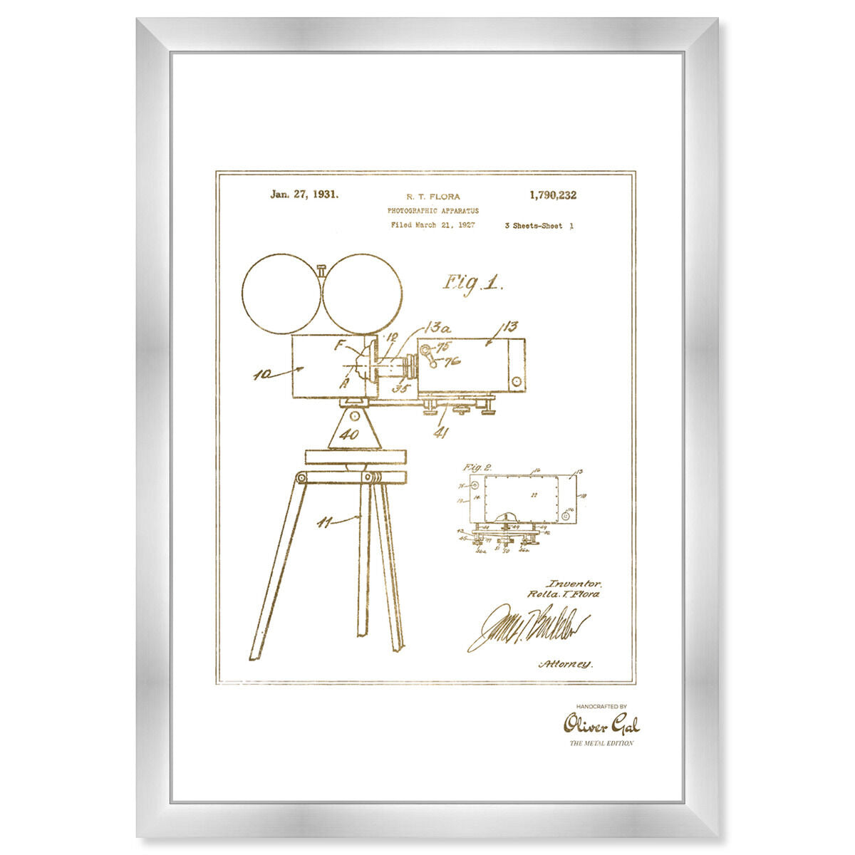 Photographic Apparatus 1931 Gold