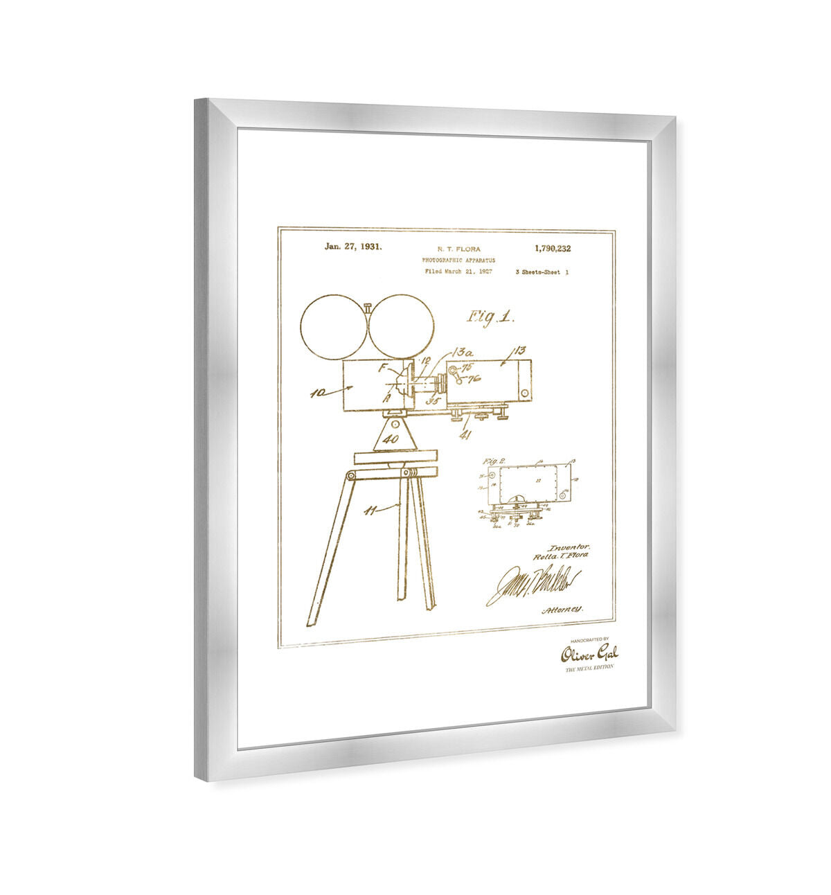 Photographic Apparatus 1931 Gold