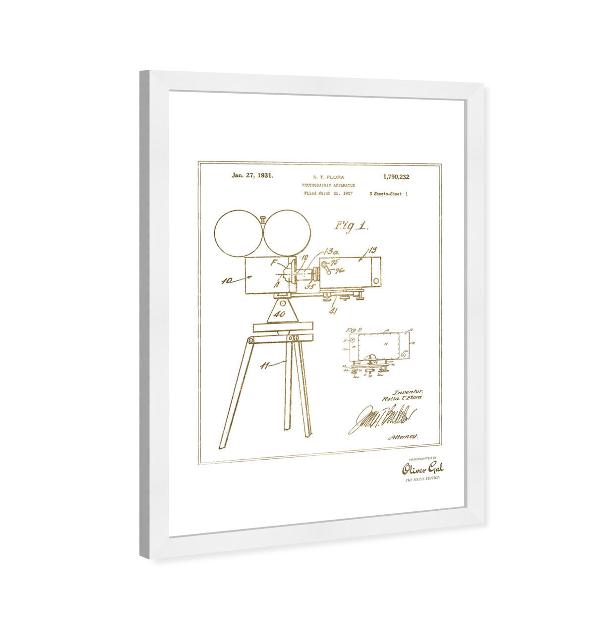 Photographic Apparatus 1931 Gold