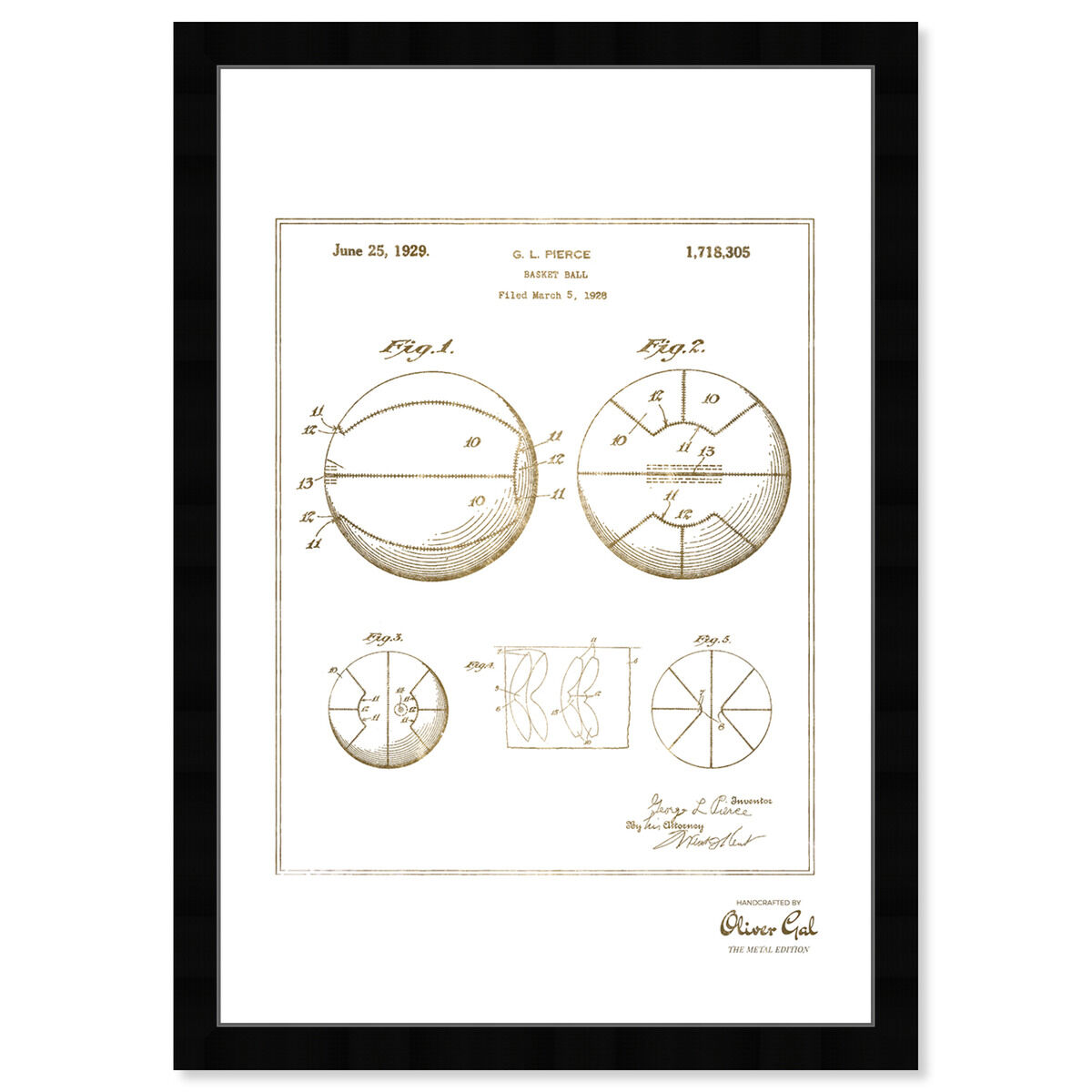 Basket Ball 1929 Gold Main image