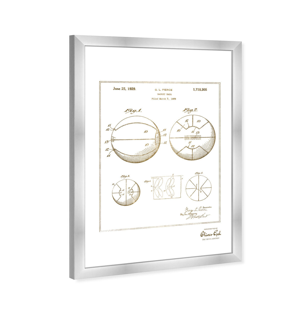Basket Ball 1929 Gold