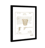 Basketball Hoop 1925 Gold