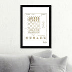 Chess game and method 2000 II Gold