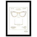 Ray-Ban Wayfarer SPECTACLE FRAMES 1953 Gold