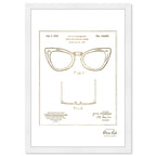 Ray-Ban Wayfarer SPECTACLE FRAMES 1953 Gold