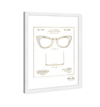 Ray-Ban Wayfarer SPECTACLE FRAMES 1953 Gold