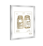 Mason Jar - Adapted 1853 - Noir Gold