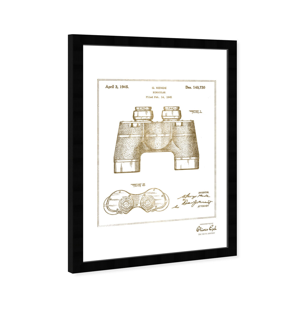 Binocular 1945 II Gold