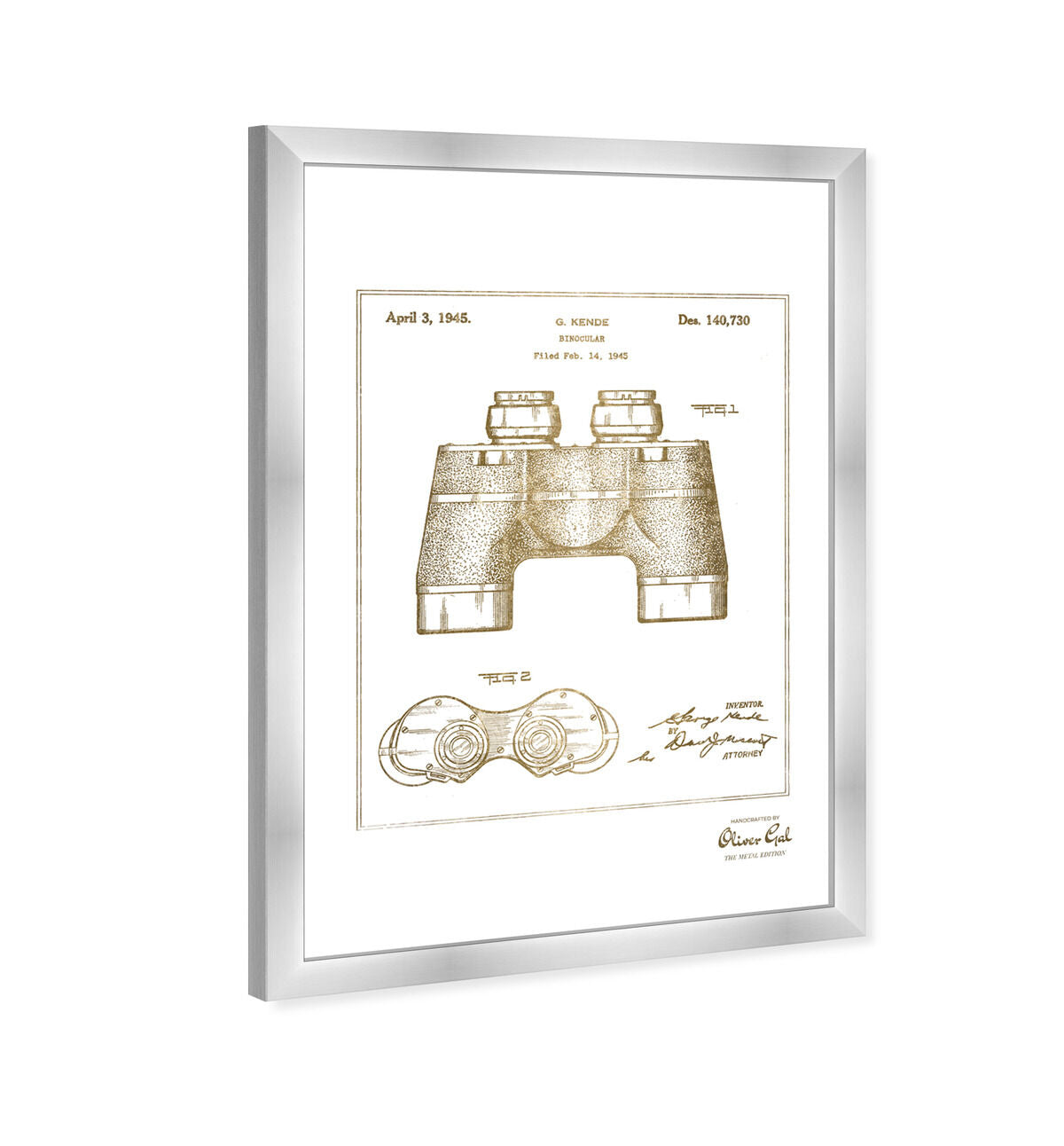 Binocular 1945 II Gold