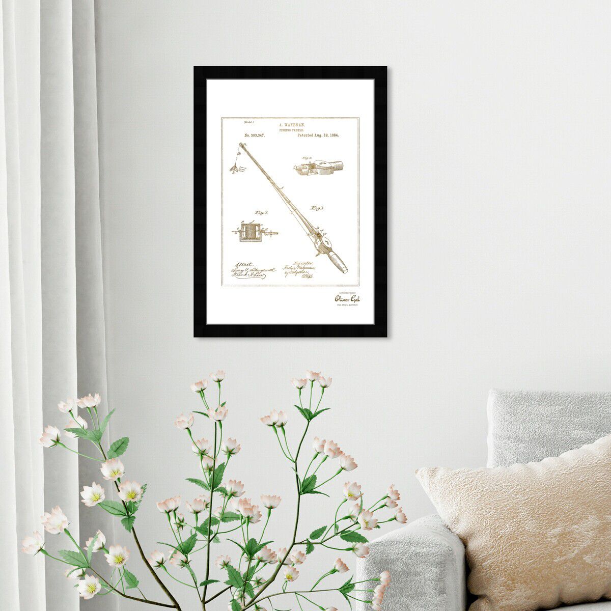 FISHING ROD 1884 Gold Secondary image