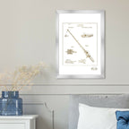 FISHING ROD 1884 Gold
