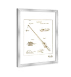 FISHING ROD 1884 Gold