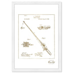 FISHING ROD 1884 Gold