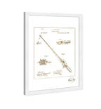 FISHING ROD 1884 Gold