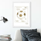 soccer ball 2012 Gold