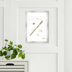 Baseball Bat1885 Gold - light blue