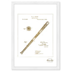 Baseball Bat1885 Gold - light blue
