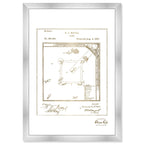 Baseball Game 1887 Gold