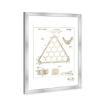 Pocket Billiard Ball Triangle 1942 Gold