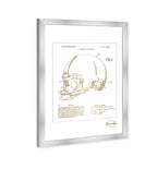 Football Helmet 1973 Gold