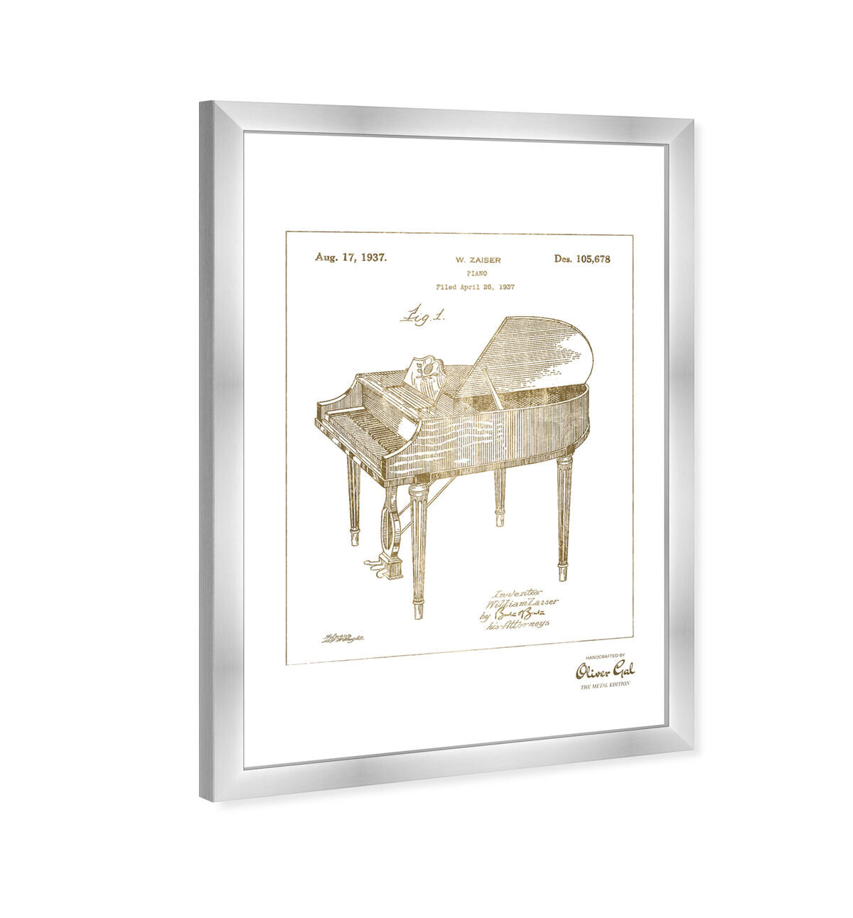 Piano 1937 Gold