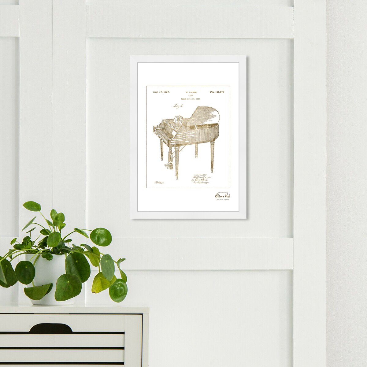 Piano 1937 Gold
