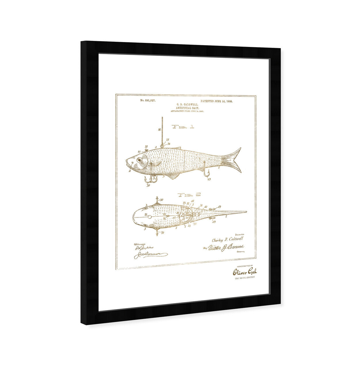 Artificial Bait 1908 II Gold