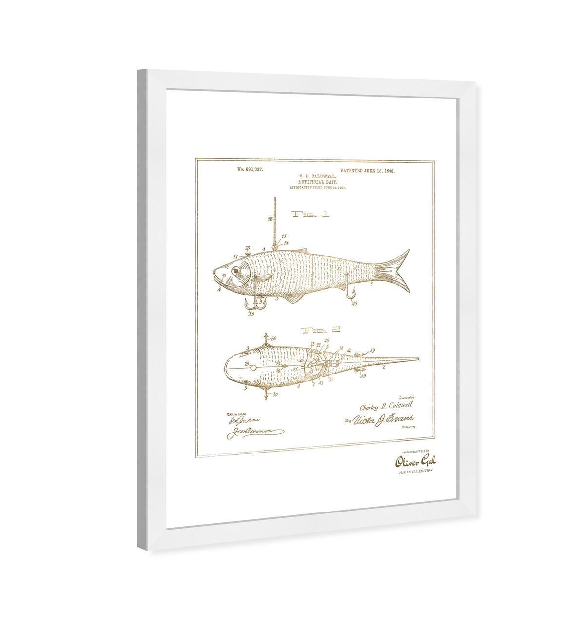 Artificial Bait 1908 II Gold