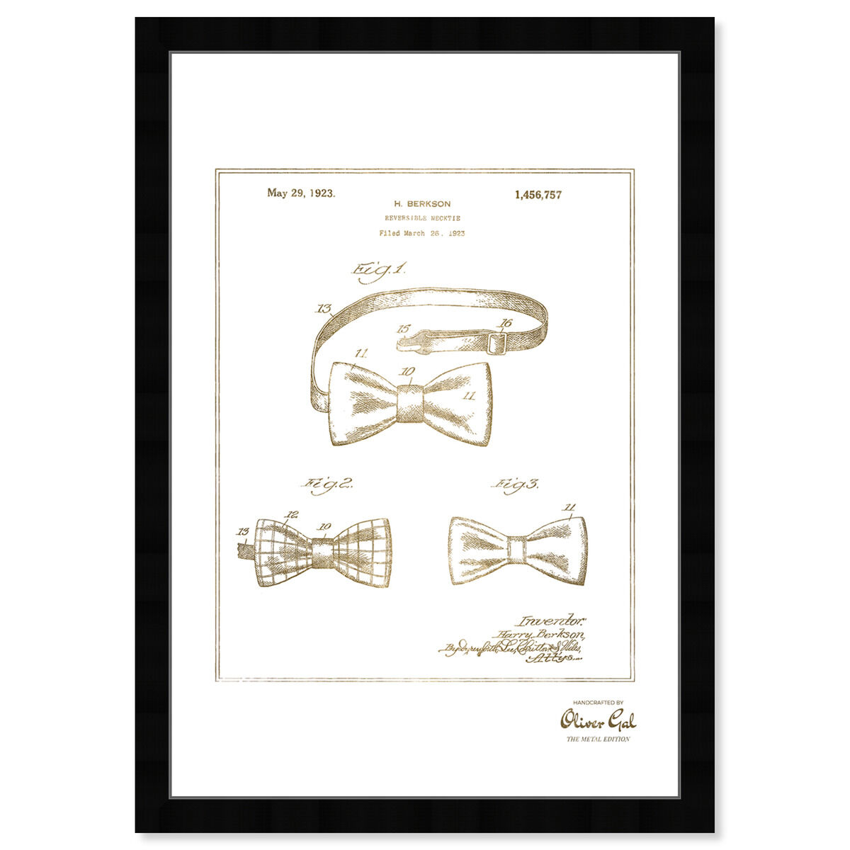 necktie 1923 II Gold