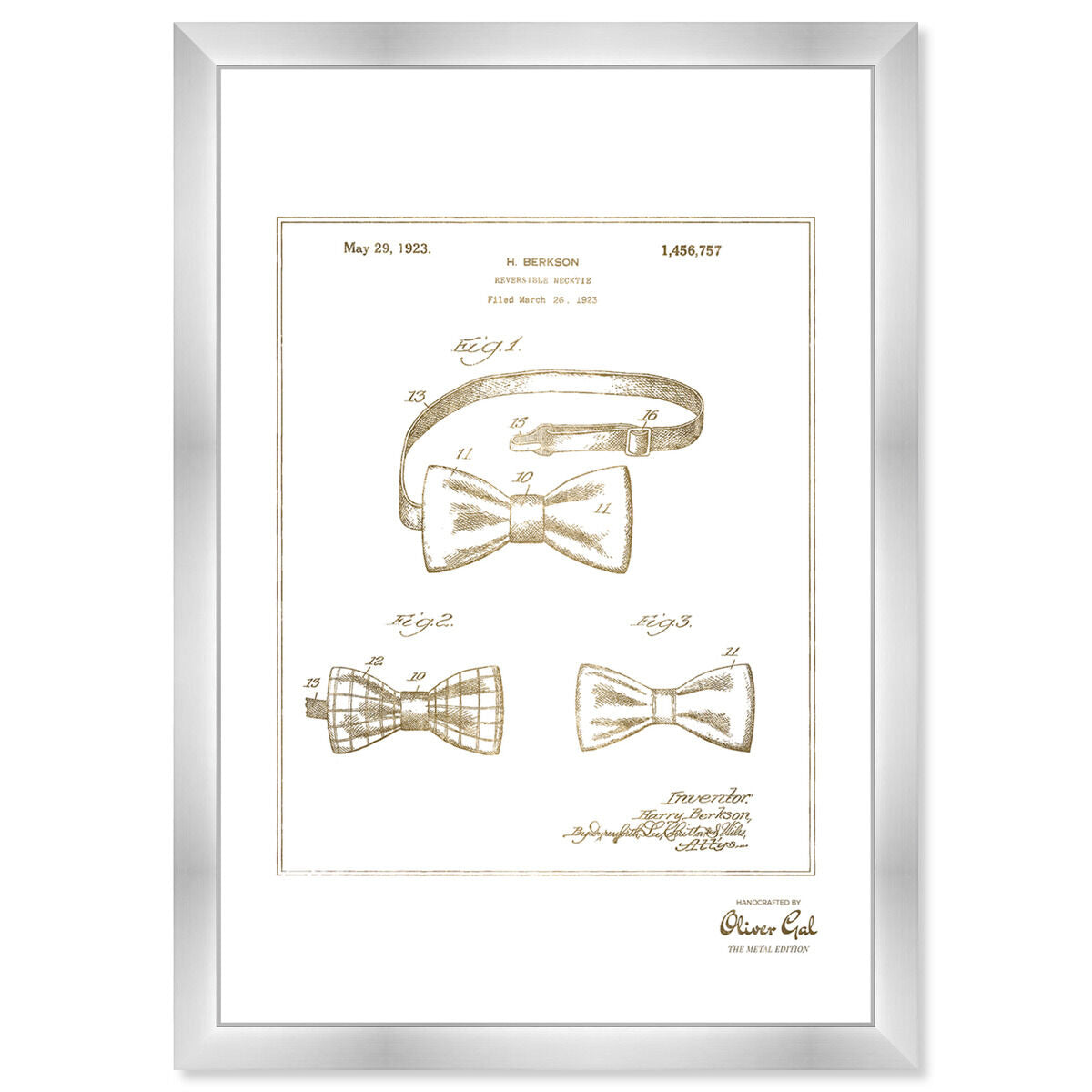 necktie 1923 II Gold