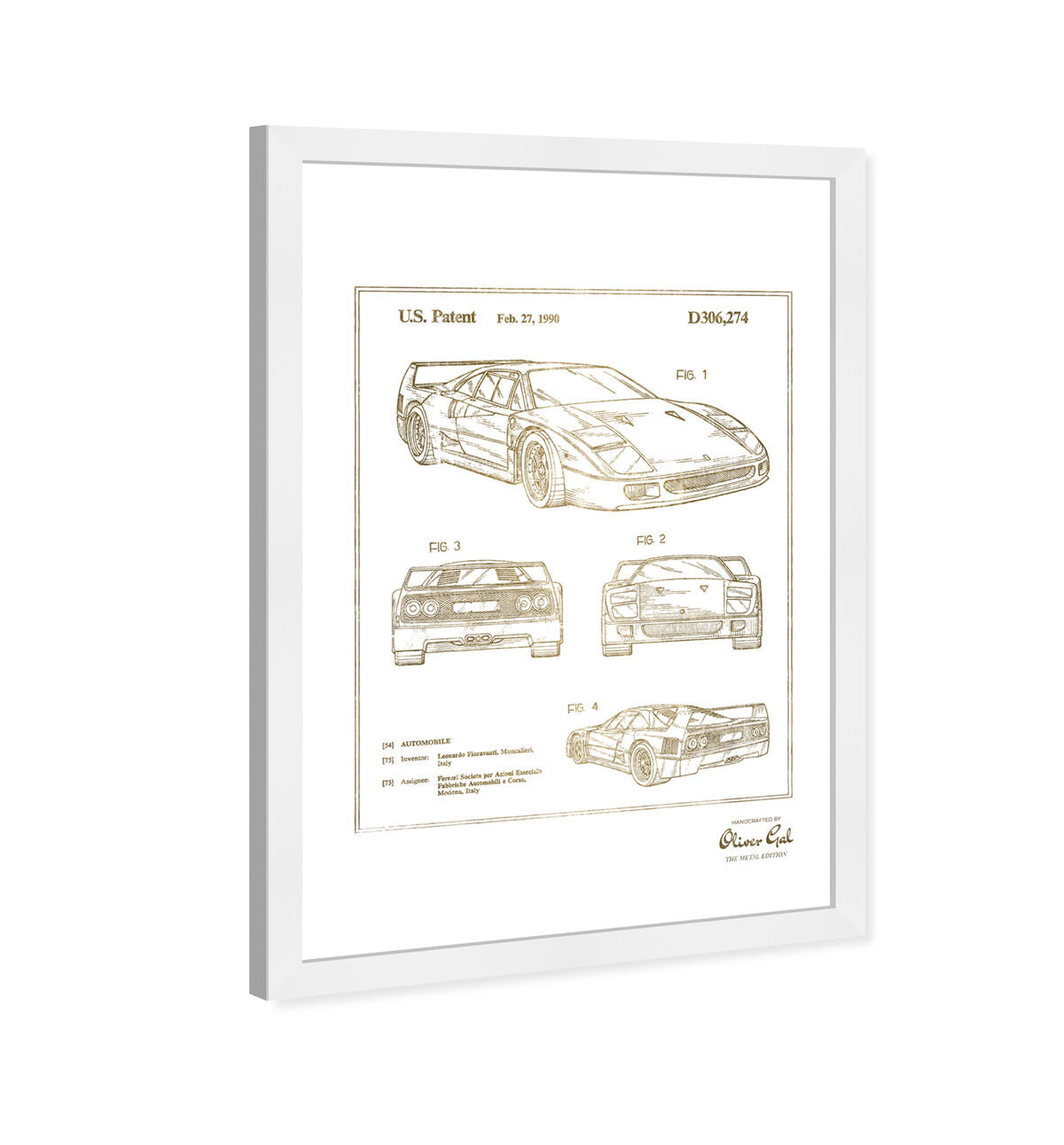 Ferrari F40 1990 II Gold