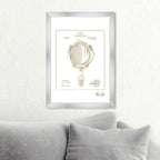 Hand Mirror 1910 II Gold