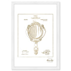 Hand Mirror 1910 II Gold