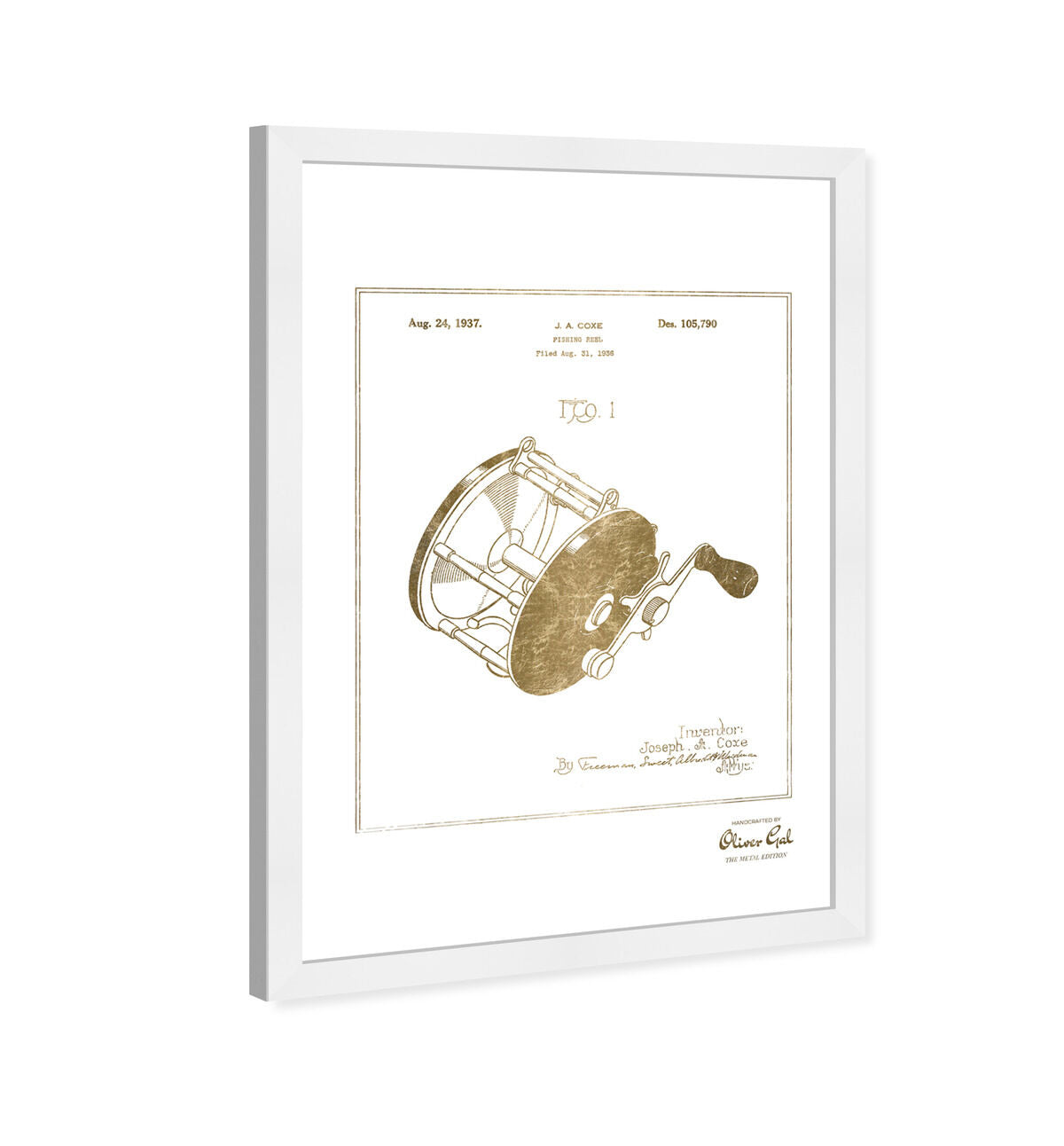 Fishing Reel 1937 Gold