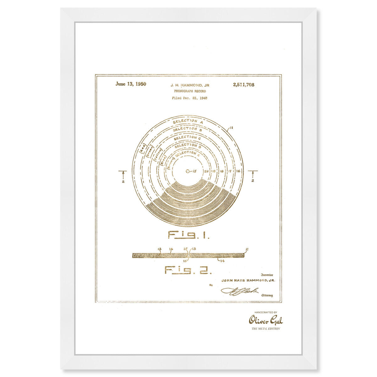 Vinyl Record 1948 II Gold
