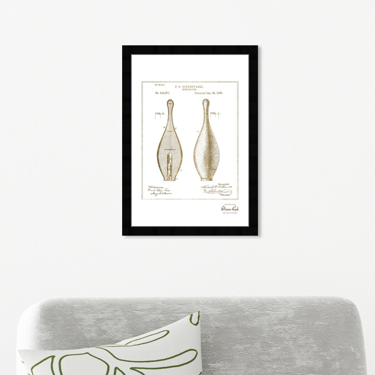 Bowling Pin 1895 Gold Secondary image