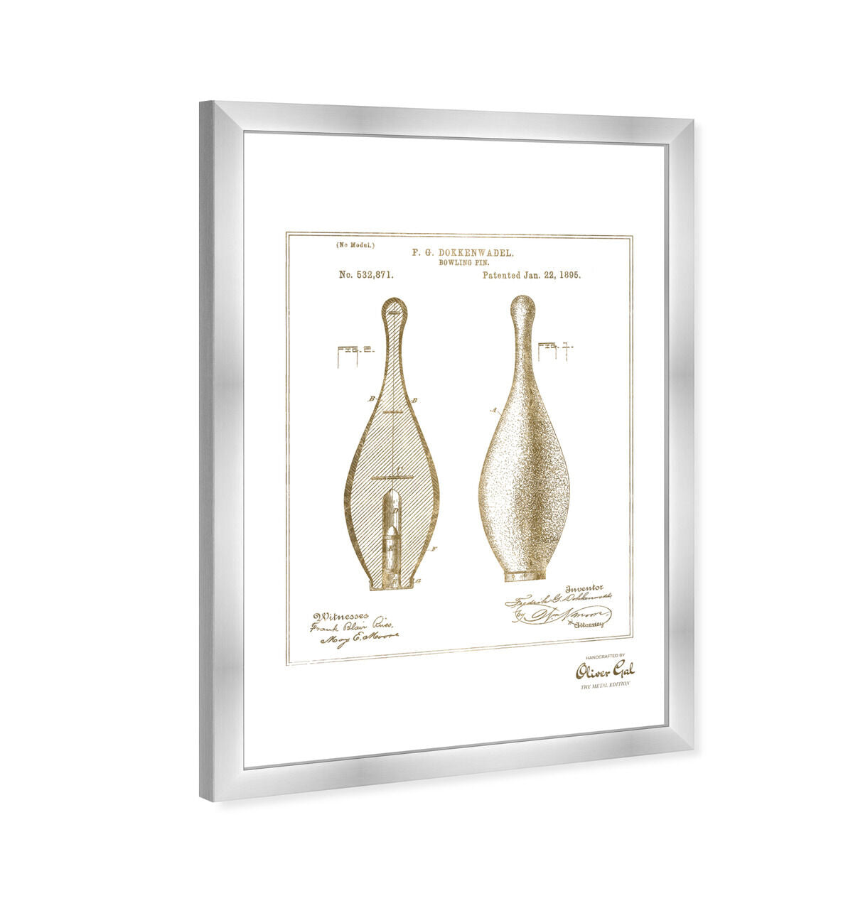 Bowling Pin 1895 Gold