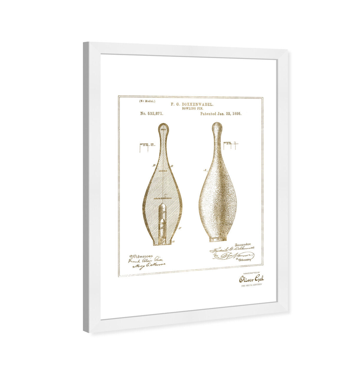Bowling Pin 1895 Gold
