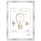 Edison Lamp Base 1890 II Gold