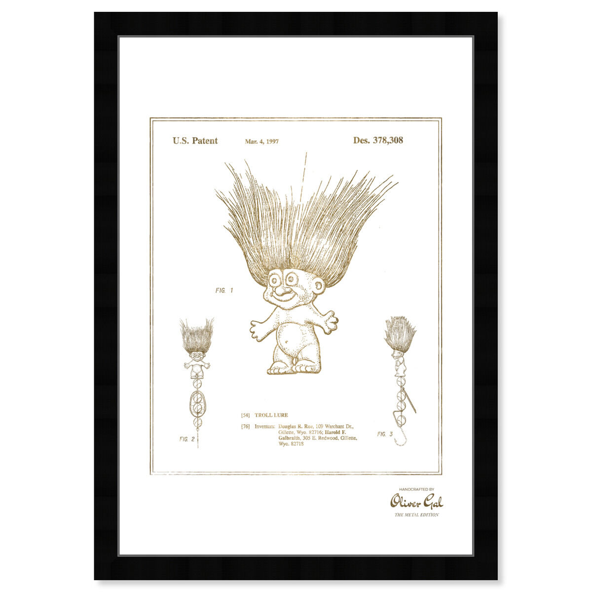Troll lure 1996 Gold