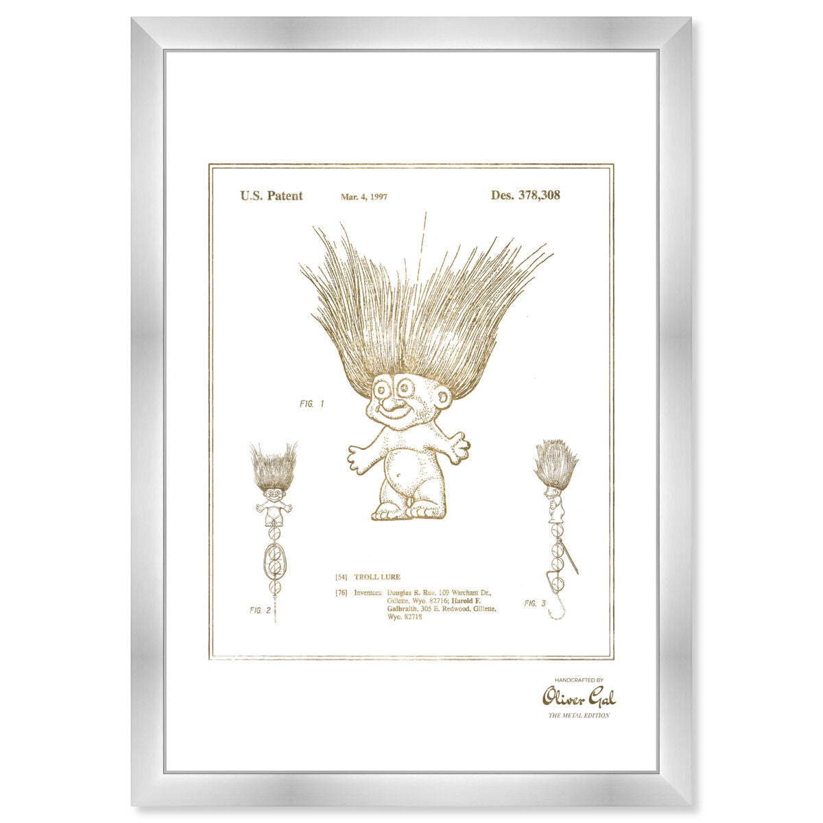 Troll lure 1996 Gold