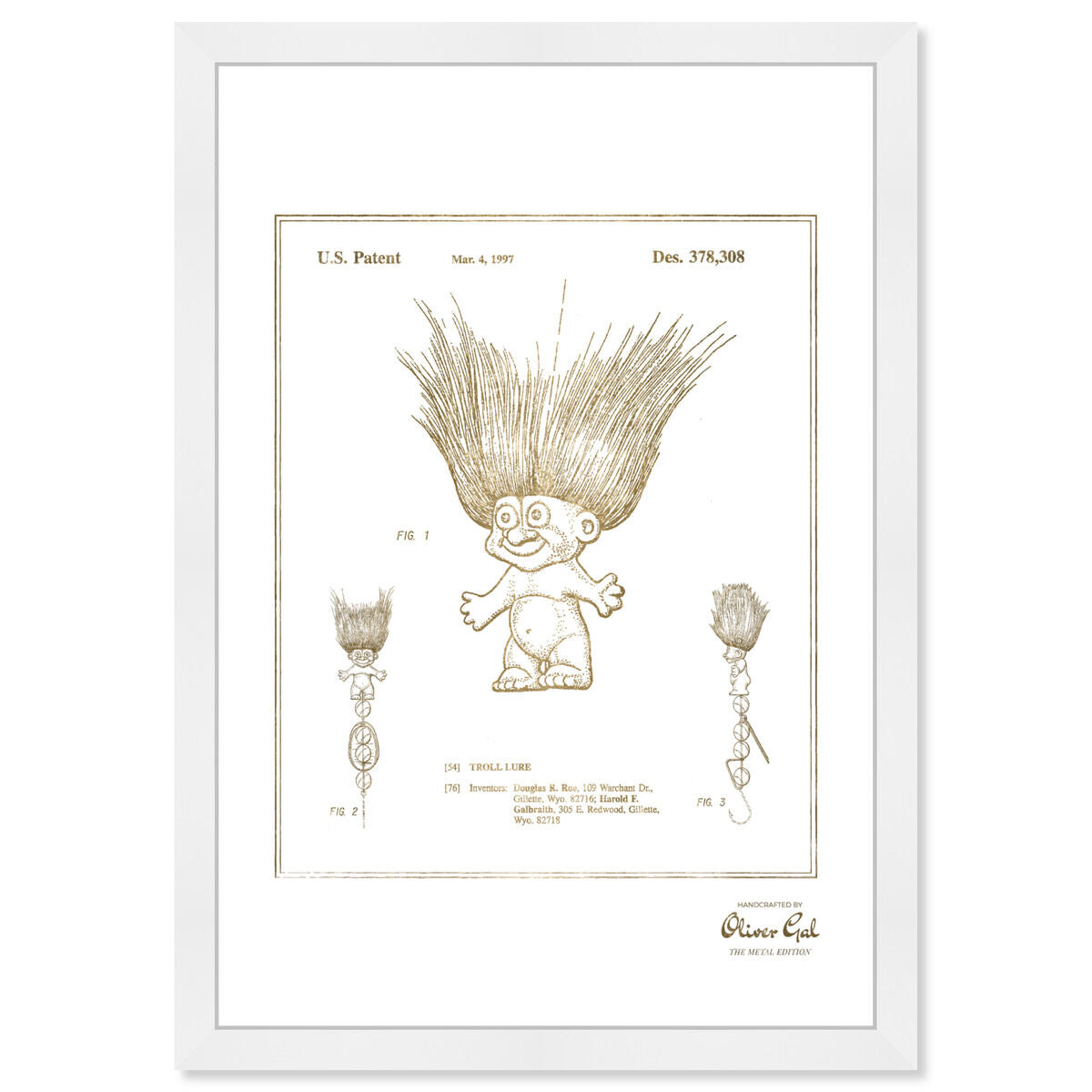 Troll lure 1996 Gold
