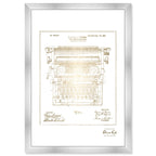 Type Writing Machine 1899 I Gold