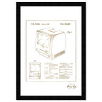 Apple Macintosh 128K 1986 - Noir II Gold